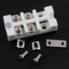 LUORNG 380V 30A 3-Way Electrical Equipment Connectors Ceramics Terminal Block
