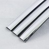 Create X346 3 Row Line Mole, Chrome, Width 0.2 inches