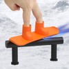 Mini Finger Snowboard Set with Obstacle Rail - Durable Plastic