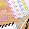 12 PCS Comb Binding Spines Plastic Spiral Binding Coils Binding