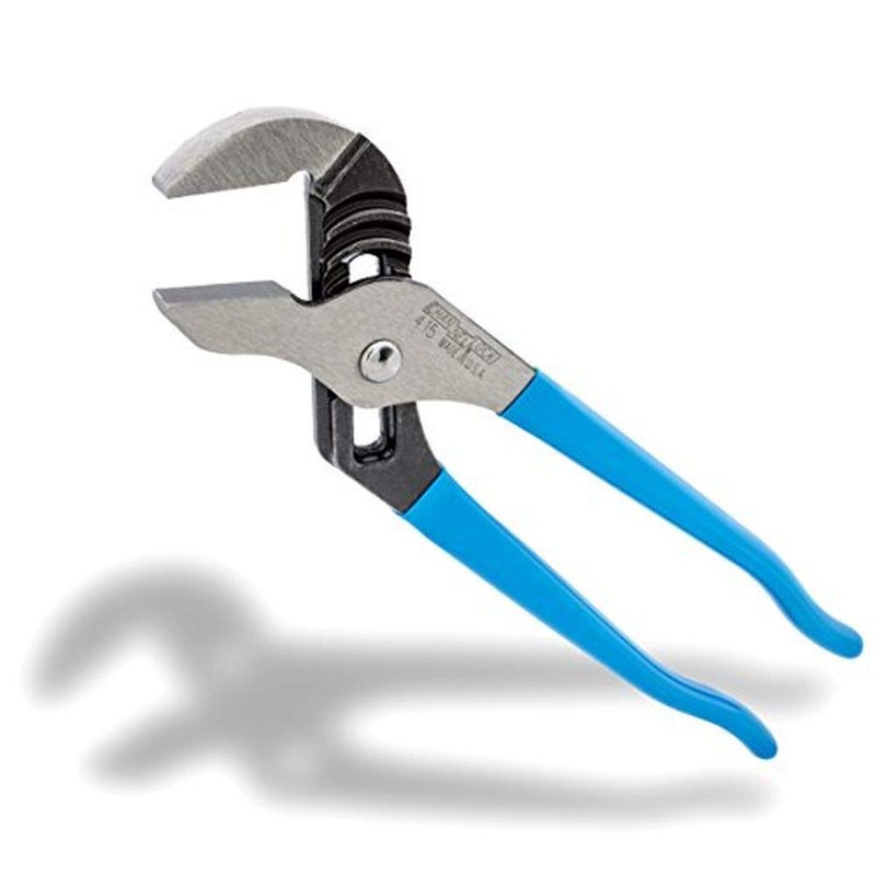 Channellock Tongue-and-Groove Pliers 415 - Smooth Jaw, Non-Marring Grip -