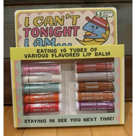 New Obvious Plant I Can't Tonight Am Eating 10 Lip Balm Flavor Meme Art Toy /250
