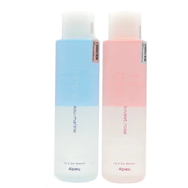 APIEU Mineral Lip &amp; Eye Remover Large Capacity 250ml+250ml, Omarin+Omarin
