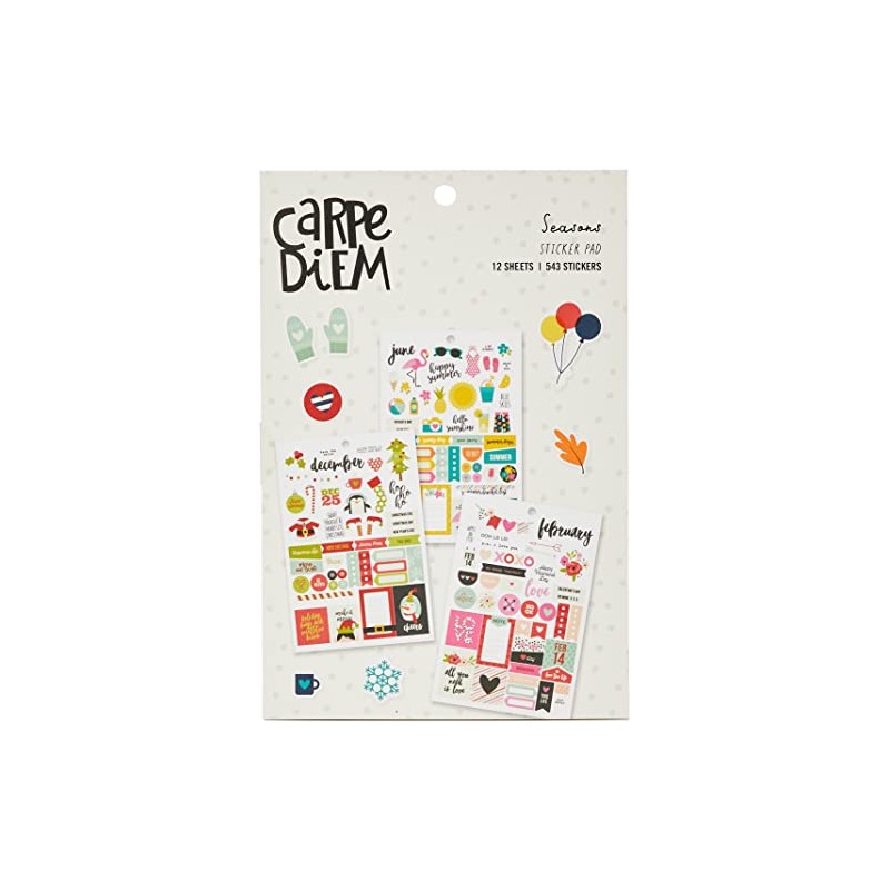 Simple Stories Carpe Diem by Simple Stories Seasons Sticker Tablet