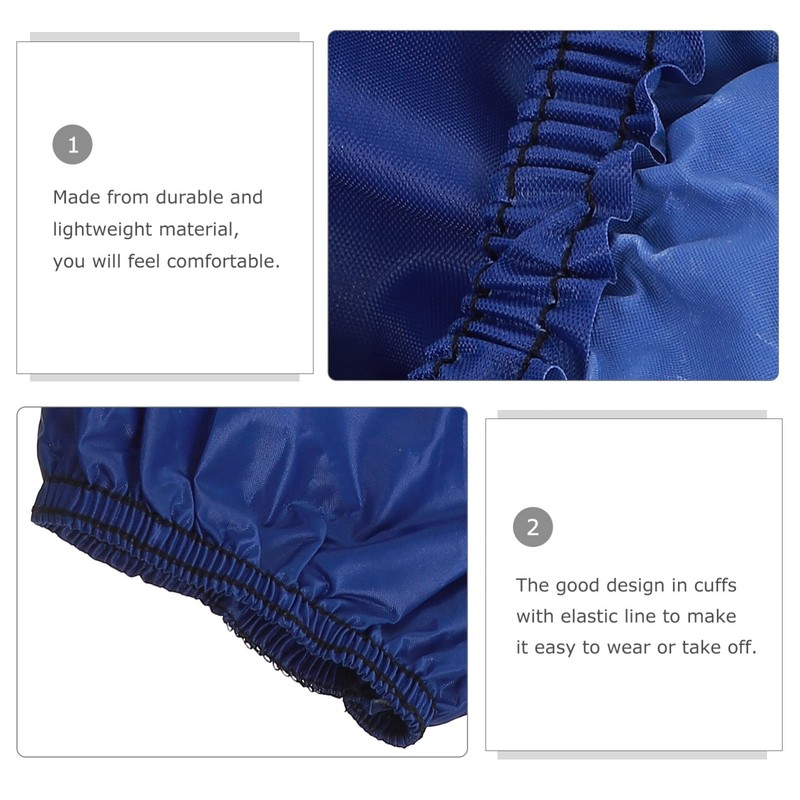 Healifty 1 Pair Waterproof Oilproof Arm Sleeves Covers Oversleeves Sleevelets