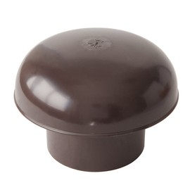 First Plast cdvm100 m Ventilation Hat Head esalatore, Brown, Diameter 100 mm