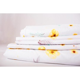 Miracle Dual Waterproof Incontinence Bed Sheets (Yellow, Twin)