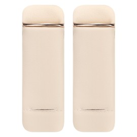 Accmor Car Seat Strap Pads for Baby Toddler Kids, Car Seat Strap Covers, PU Leather Super Soft Seat Belt Covers Fits for All Car Seats, Pushchair, High Chair, Stroller