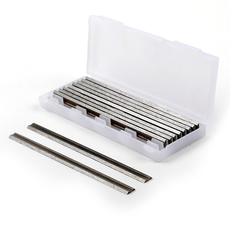 10Pcs Planer Blades High Speed Steel Industrial Planer Blades Knives