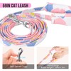 AUTOWT Cat Harness and Leash, Breathable Kitten Escape Proof Harnesses,