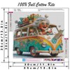 Car Stamped Cross Stitch Kits for Adults Beginner,Counted Cross Stitch