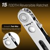 Bates- Mini Ratchet Wrench Screwdriver, 1/4" Magnetic 90 Degree Screwdriver,