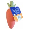 Joyhound Crazy Comfy Carrot Vinyl Small Dog Toy w/ Squeaker