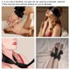 Satin Eye Mask Sexy Blindfold for Sleeping, Eye Tied Mask