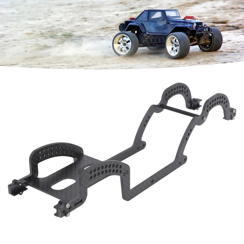 Carbon Fiber Chassis Kit LCG Frame Girder for TRX4M Defender