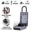 Master Lock High Capacity Key Lockbox, Combination Dial, Removable Shackle