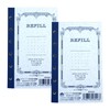 Tsubame Notebook Refill, Mini 6, Dot Squared, Pack of 2,