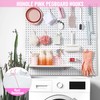 HUHOLE Pegboard Hooks 2 Inch 50PC, Pink Peg Board Hooks,
