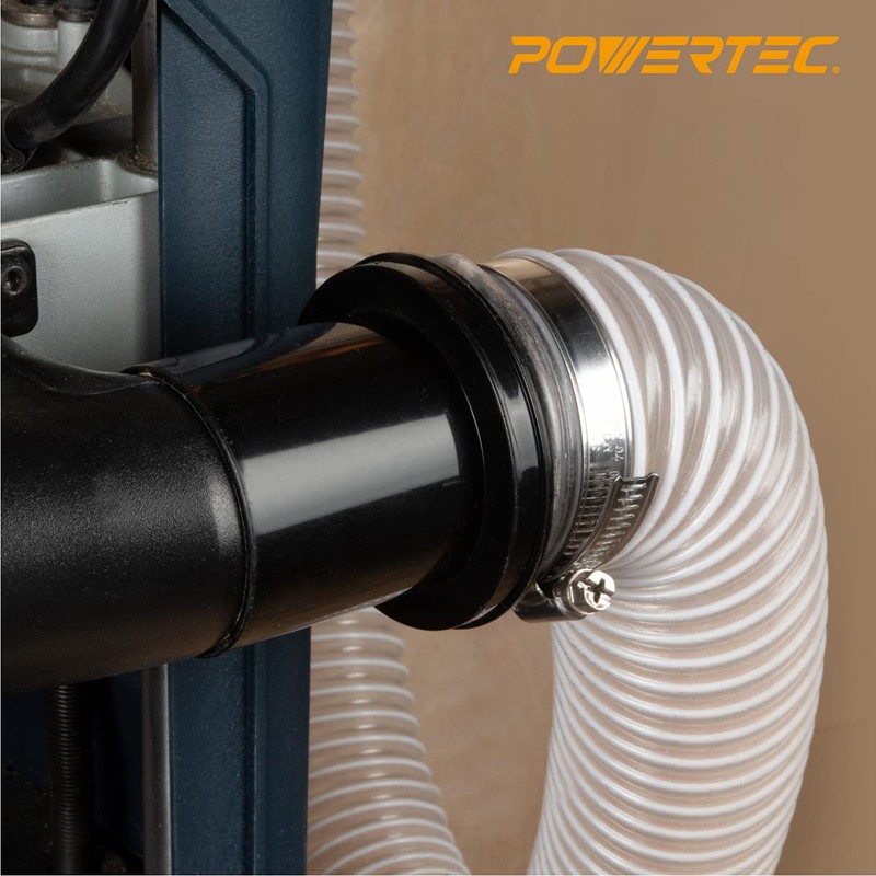 POWERTEC 70191 Screw End Quick Coupler for 2-1/2” Hose –