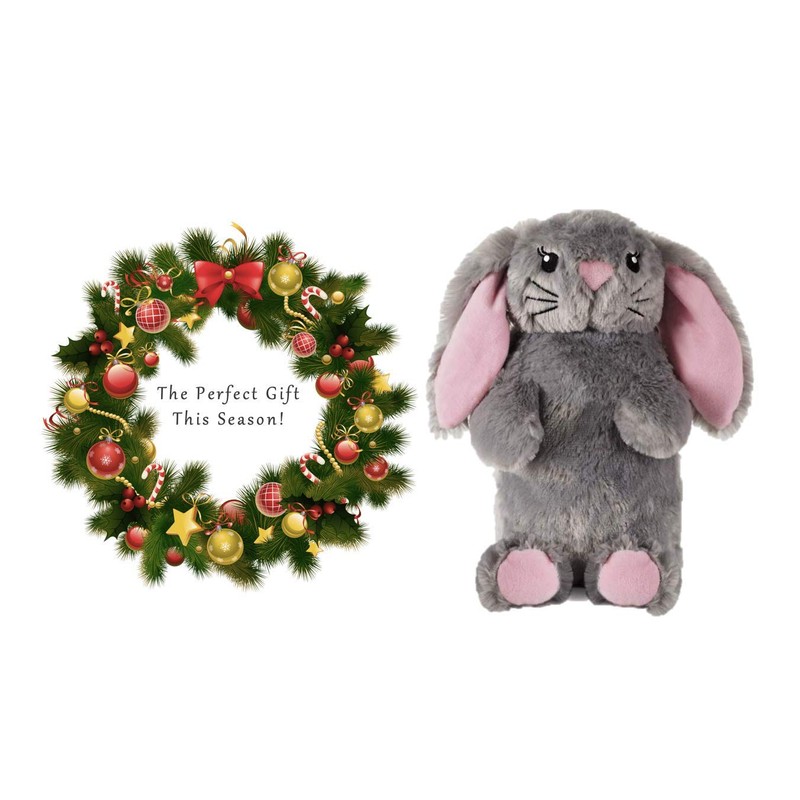 Cute, Fun & Cuddly Hot Water Bottle in Luxurious Faux