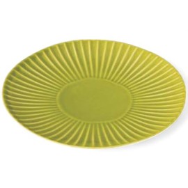 Takumikaze Arita Ware Plate, 7.1 inches (18 cm), Grass Plate, Medium, Made in Japan
