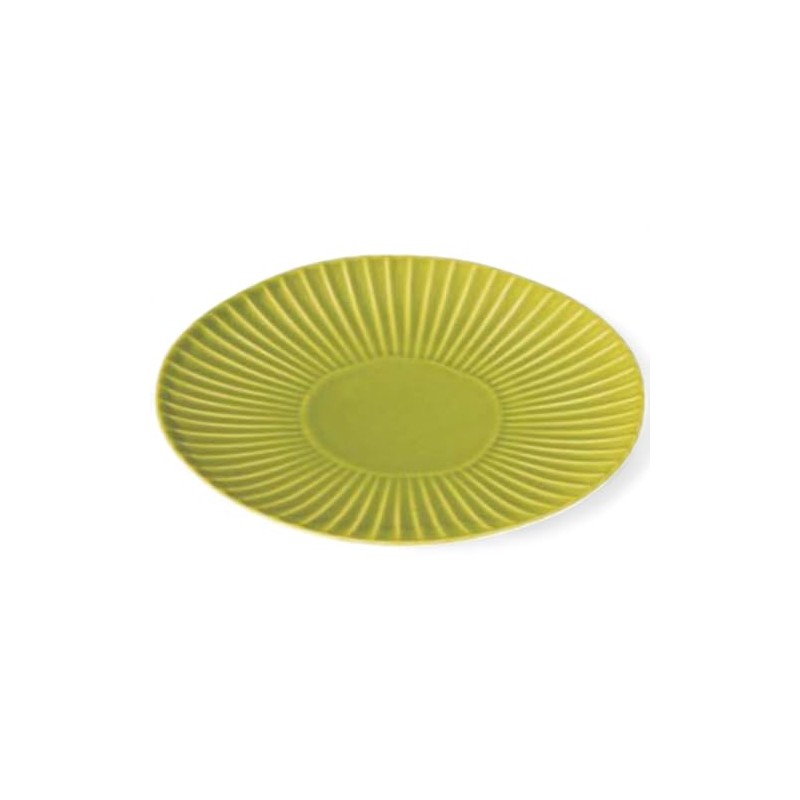 Takumikaze Arita Ware Plate, 7.1 inches (18 cm), Grass Plate,