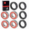 Front Wheel Bearings and Seals Kit For HONDA Recon 250