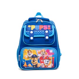 Ruz - Paw Patrols 12 Inch Pre-School backpack with Padded Back and Adjustable Straps, Medium, Blue, A28244