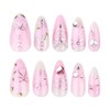 evpct Spring & Summer Press on Nails Medium Almond, Warm