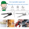 Eyech 8Pcs Mini Keychain Screwdriver,Outdoor Portable EDC Multifunction Screwdriver Set