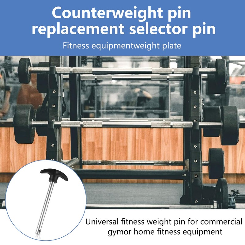 Gym Pin Weight Stack Pin, Heavy Duty T-Shaped Drop Set