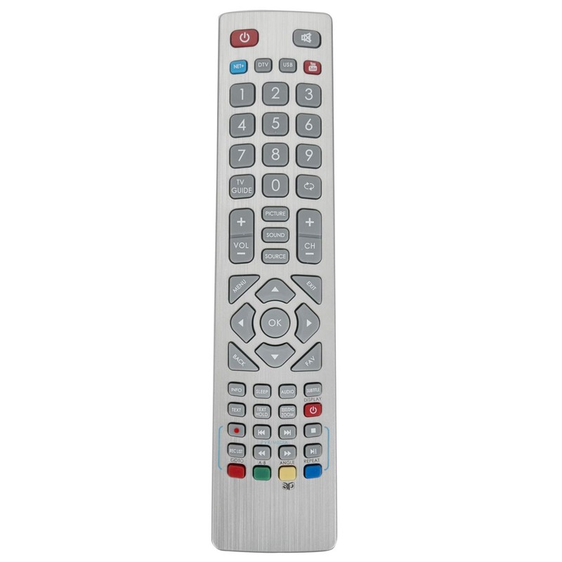 VINABTY SHWRMC0112 Replacement Remote Control for Sharp TV LC-48CFF6002E LC-49CFF6002E