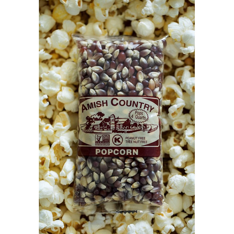 Amish Country Popcorn | 24-4 Oz Bags - Purple Kernels
