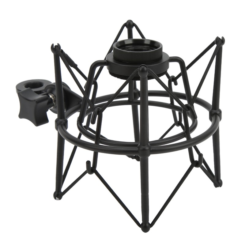 Microphone Shock Mount Clip Mic Anti Vibration Holder for Live