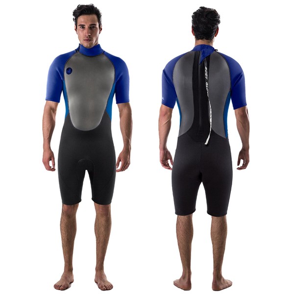 Body Glove Pro3 Men Shorty Spring Wetsuit 2.2mm Back Zip
