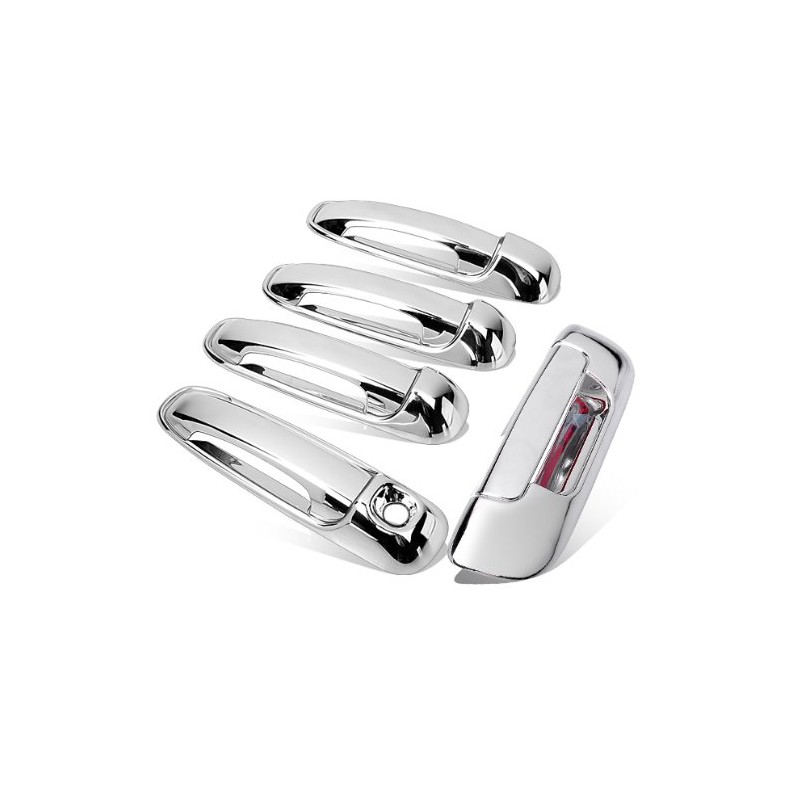 99Parts Chrome Side Door Handle and Rear Tailgate Add-on Cover