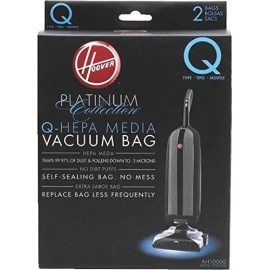 For Hoover Hoover Platinum Type-Q & I HEPA Vacuum Bags (6 Q bags & 4 I Bags)