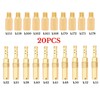 Partscollect 20pcs Carburetor Main Jet Slow Pilot Jet Kit Set