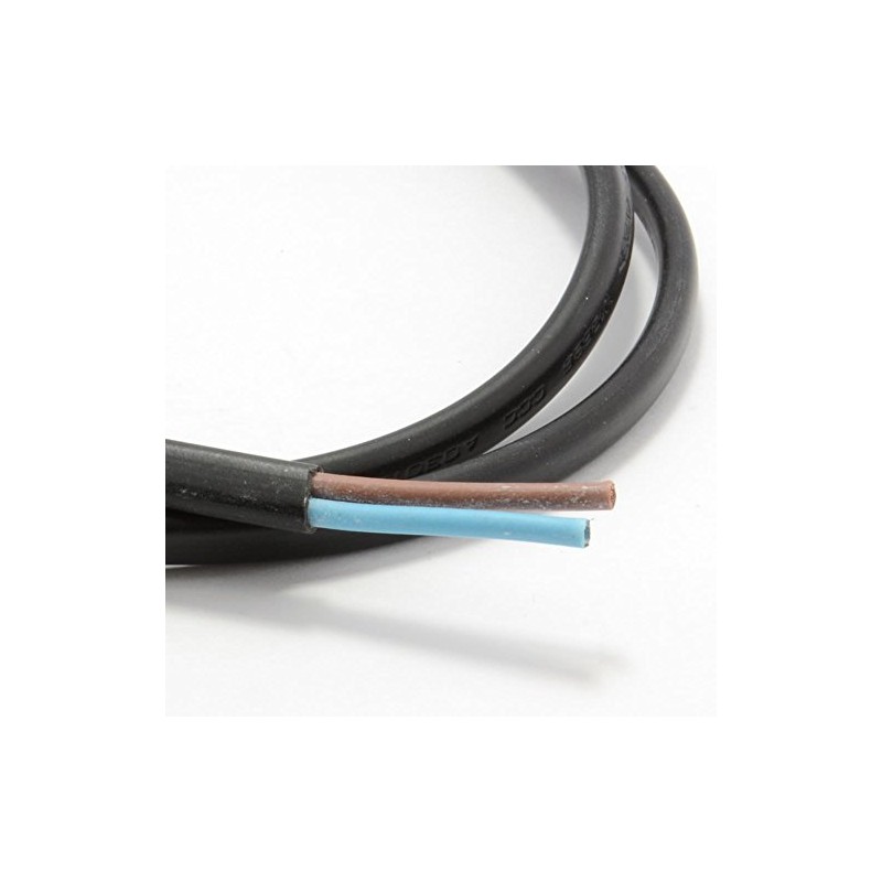 kenable Right Angle Figure 8 to Bare Wire Power Cord