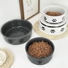 KPWACD Ceramic Pet Bowl for Dogs and Cats, Weighted Non-Slip