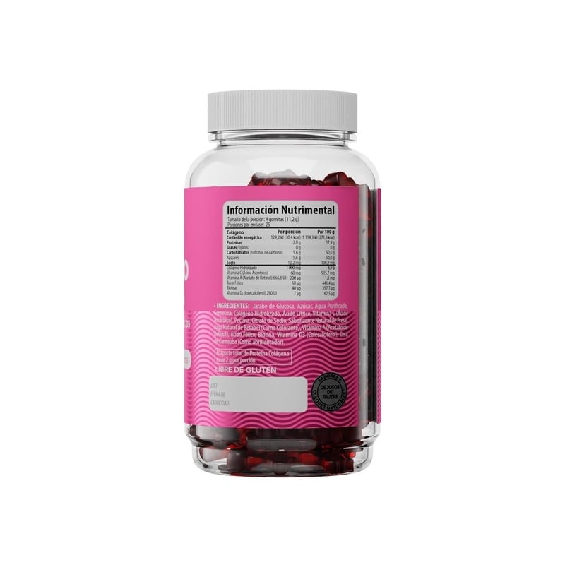 Colágeno + biotina Belabear sabor fresa 280 g