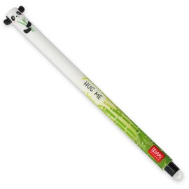 Legami Set of 5 Erasable Gel Pens with Heat Sensitive Ink, Choice of Ink Colours and Designs, 0.7mm Tip, Penguin, Panda, Lama, Bee and Hippo