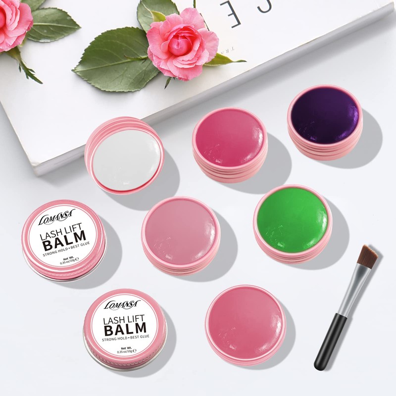 Lomansa Eyelash Lifting Glue, Lash Lift Glue Balm, Lash Lift