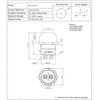 Jtron Momentary Push Button Switches Off-(ON) Waterproof Button Switches Reset