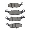 AHL semi-metallic Juego de pastillas de freno delanteros para Suzuki