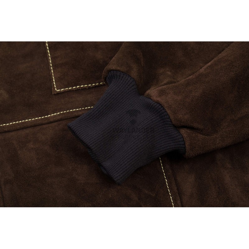 Waylander OTTAR Heavy-Duty Leather Welding Apron with Long Sleeves –