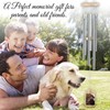 BfiGift Custom Pet Wind Chime Memorial Remembrance Wind Chime Bereavement