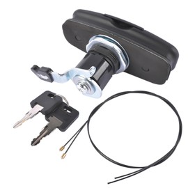 Mustrod Twist Lock Handle Kit 113436 Replacement for Leer Truck Cap 100XQ 100XL 100XR Tonneau 700