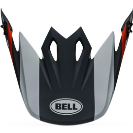 BELL Helmets Visor for MX-9 Dart MIPS Helmets - Gloss Charcoal/Orange