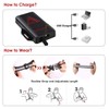 ALOVECO Outdoor Night Running Lights LED Chest Light Back Warning